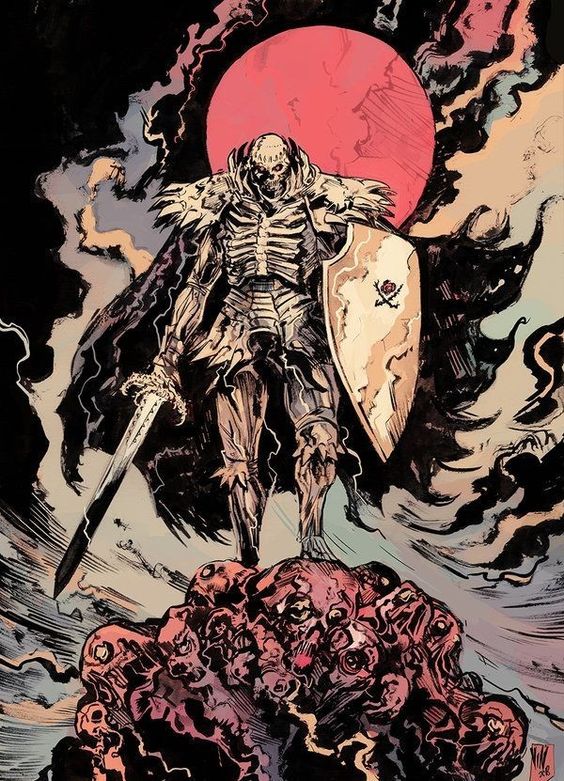 escena del eclipse de sacrificios en berserk