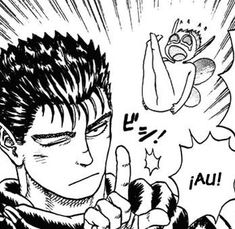 Guts y puck bromeando